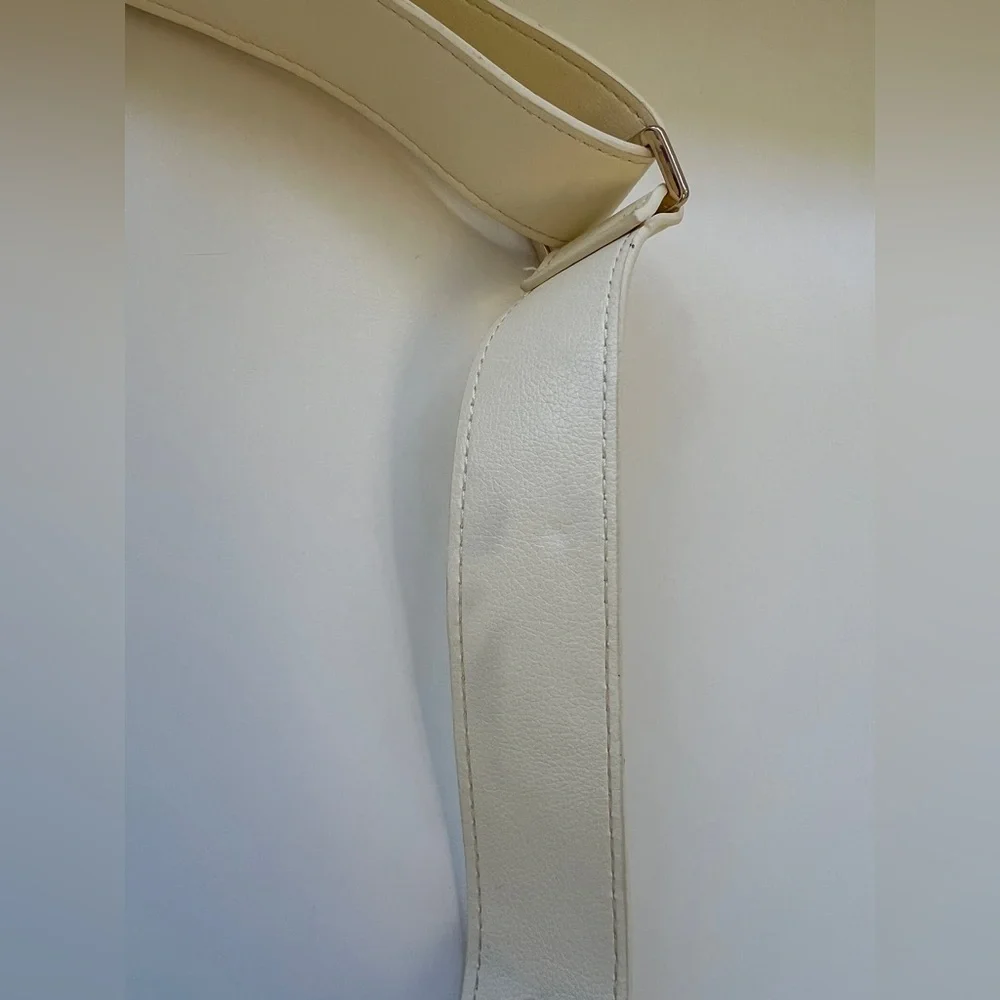 Zara‎ Cream Crossbody Purse Bag Gold Bohemian
